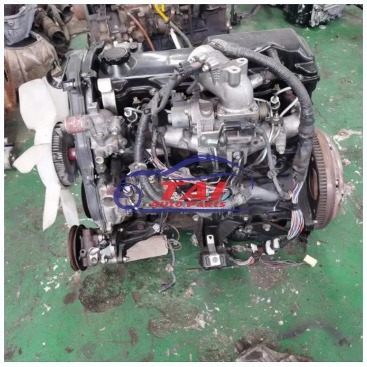Used Complete  5L Diesel Engine Long Block for Toyota Hilux Hiace Fortuner  Car Engine