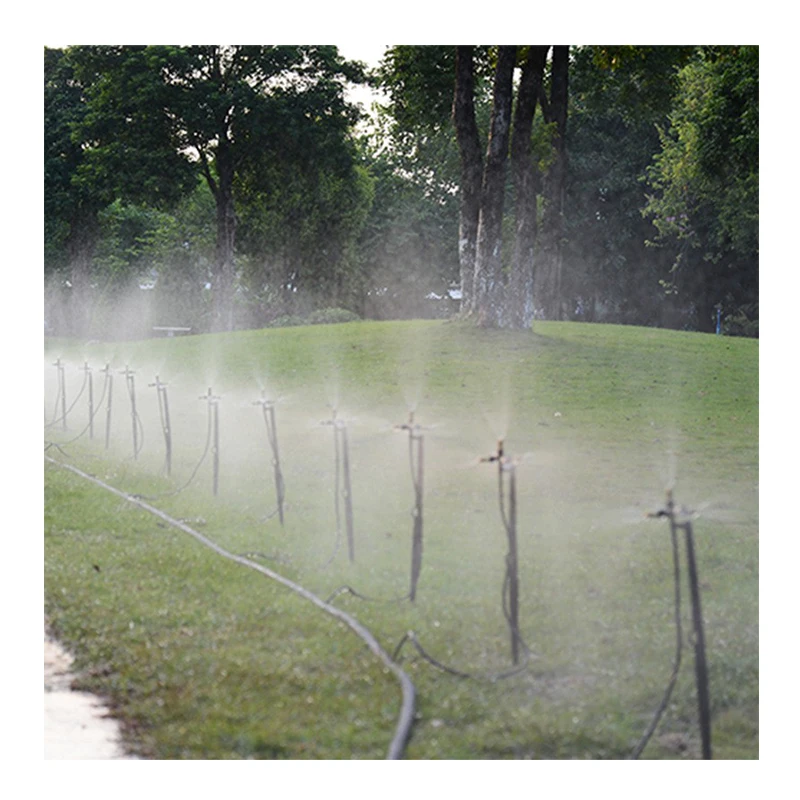 Multifunctional 4 Nozzle Hidden Camera Sprinkler Jarak Jauh for Public Park