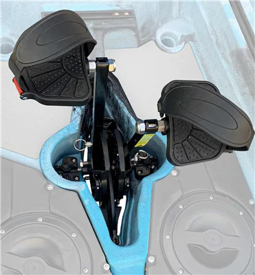 Ноль байдарка 2020 2021 Лучший 12 футов новый дизайн набор наживки на вершину соло Педальная система привода рыболовный каноэ/байдарка с электрическим