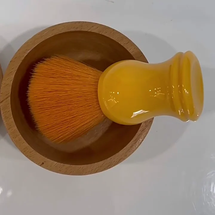 Amazon Hot Items Shaving Brush With Acrylic Handle For Lathering Shave