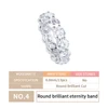 round eternity band