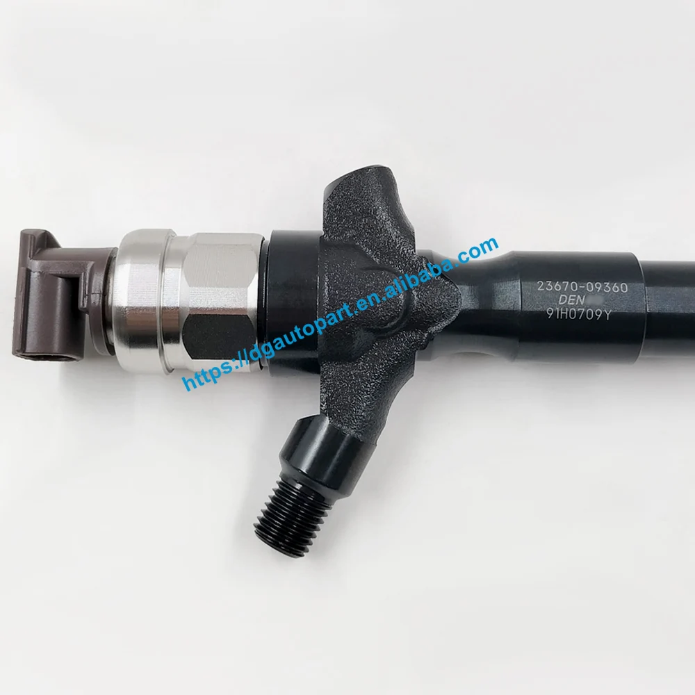 High Quality New Diesel Common Rail Fuel Injector 23670-09360 for Toyota Hilux/Hiace 2KD-FTV 2.5 D-4D