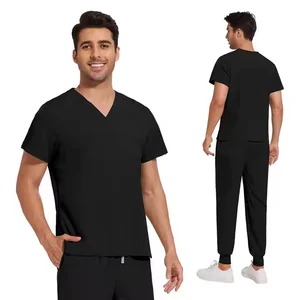 OEM&DEM Custom Tops Medical Clothing for Man Women Scrub Health Beauty Work Wear Scrubs Sets Nursing Medical Uniforms