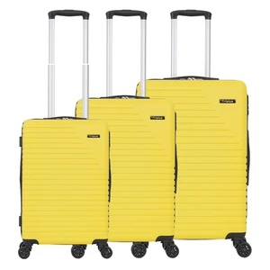 2026 NEW TREND AIRPLANE WHEELS TROLLEY LUGGAGE ABS MATERIAL 3PCS SET DURABLE CHEAP PRICE