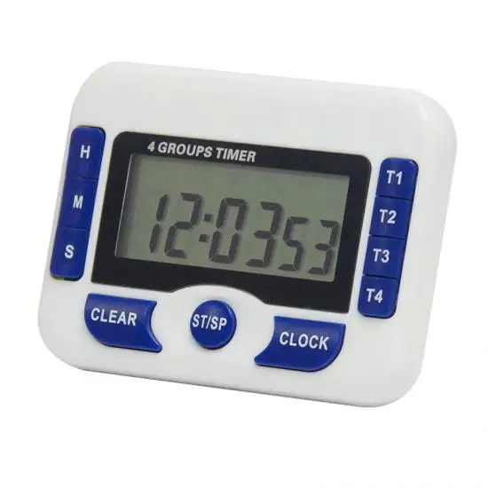 Multifunctional Kitchen Digital Timer With Clock Alarm Countup ...