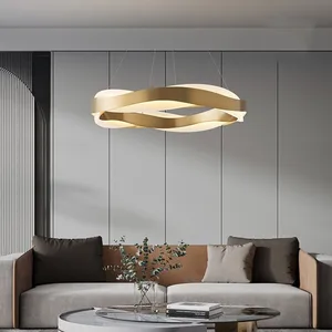 JACKSUN Modern LED Pendant Lights for Indoor Living Room Pendant Lamp Decor Modern Home Ceiling Chandelier