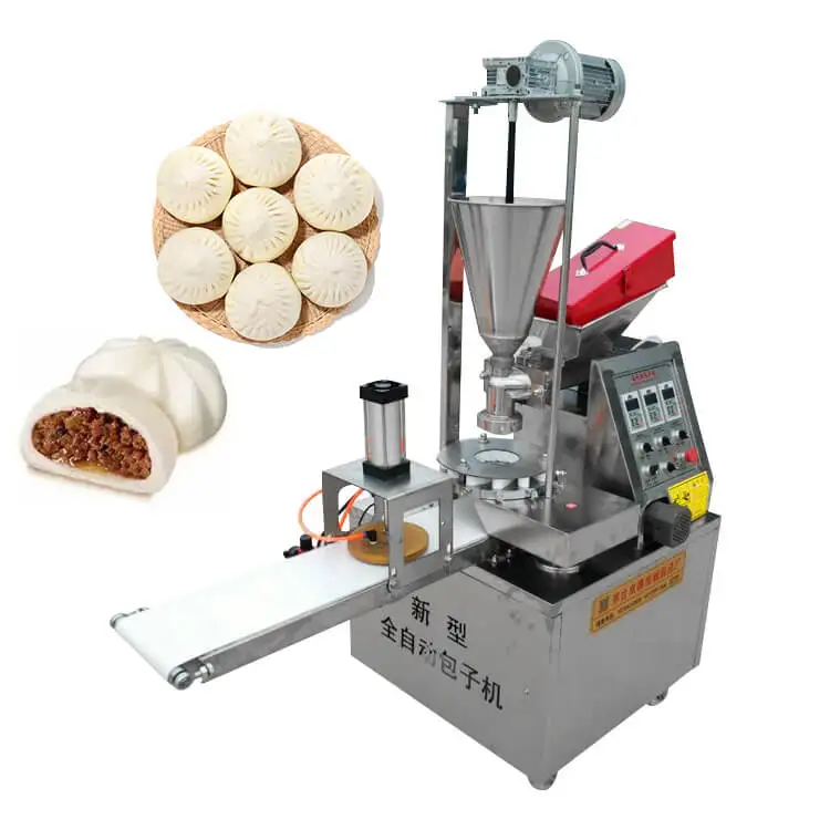 2024 အသစ်ရောက်ရှိလာသော steamed bun maker semi automatic bun making machine