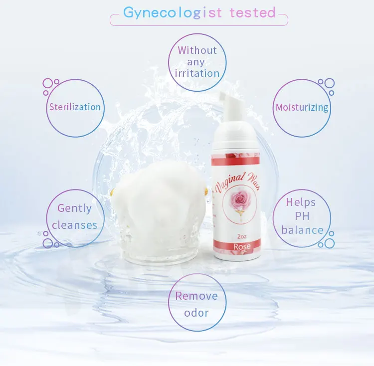 Furuize Vaginal Foam Wash Yoni Wash For Clean Vaginal Feminine Wash