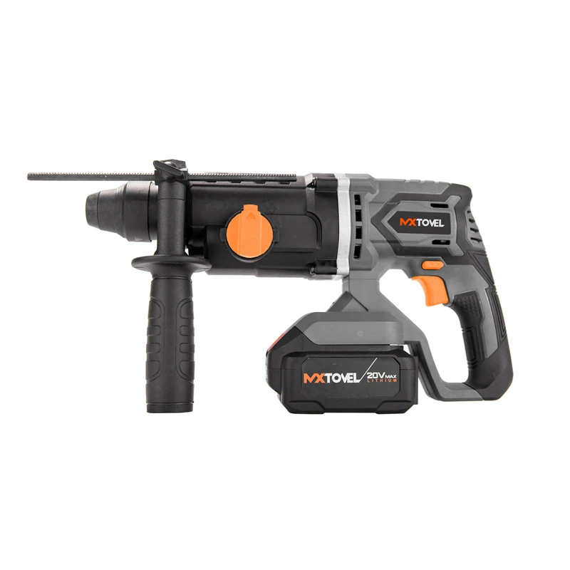 MXTOVEL Custom Unique Design 18v Rechargeable Battery Drill Cordless Power Tools Electric Hammer Drills