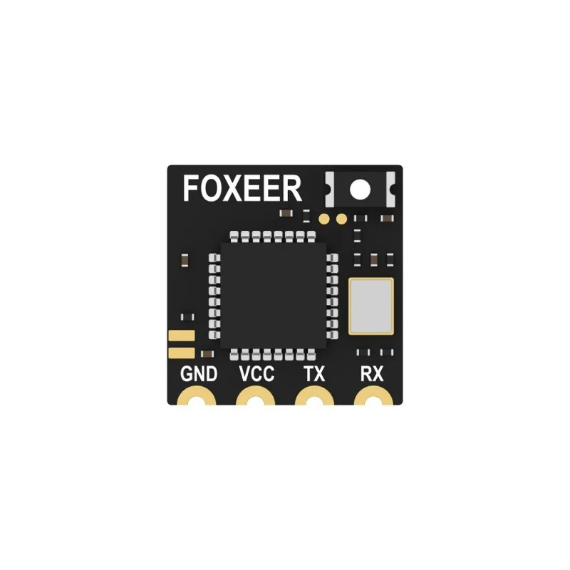 Foxeer Elrs Lite 2.4g Receiver Onboard Ceramic Antenna Led Indicator For Elrs 2.4g Tx Fpv Freestyle Long Range Drone