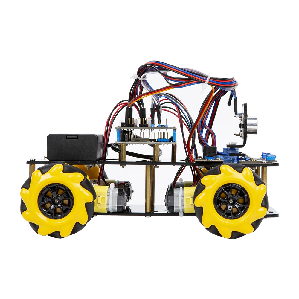 Acebott Esp32 Cam Omni Wheel Robot Kit Programmable Obstacle Avoidance ...