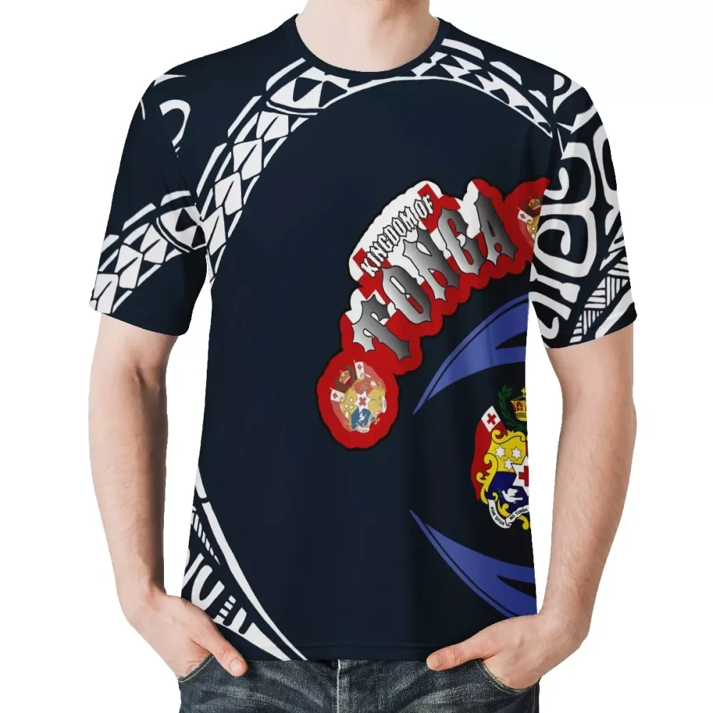 Camisa informal de manga corta de alta calidad con logotipo de