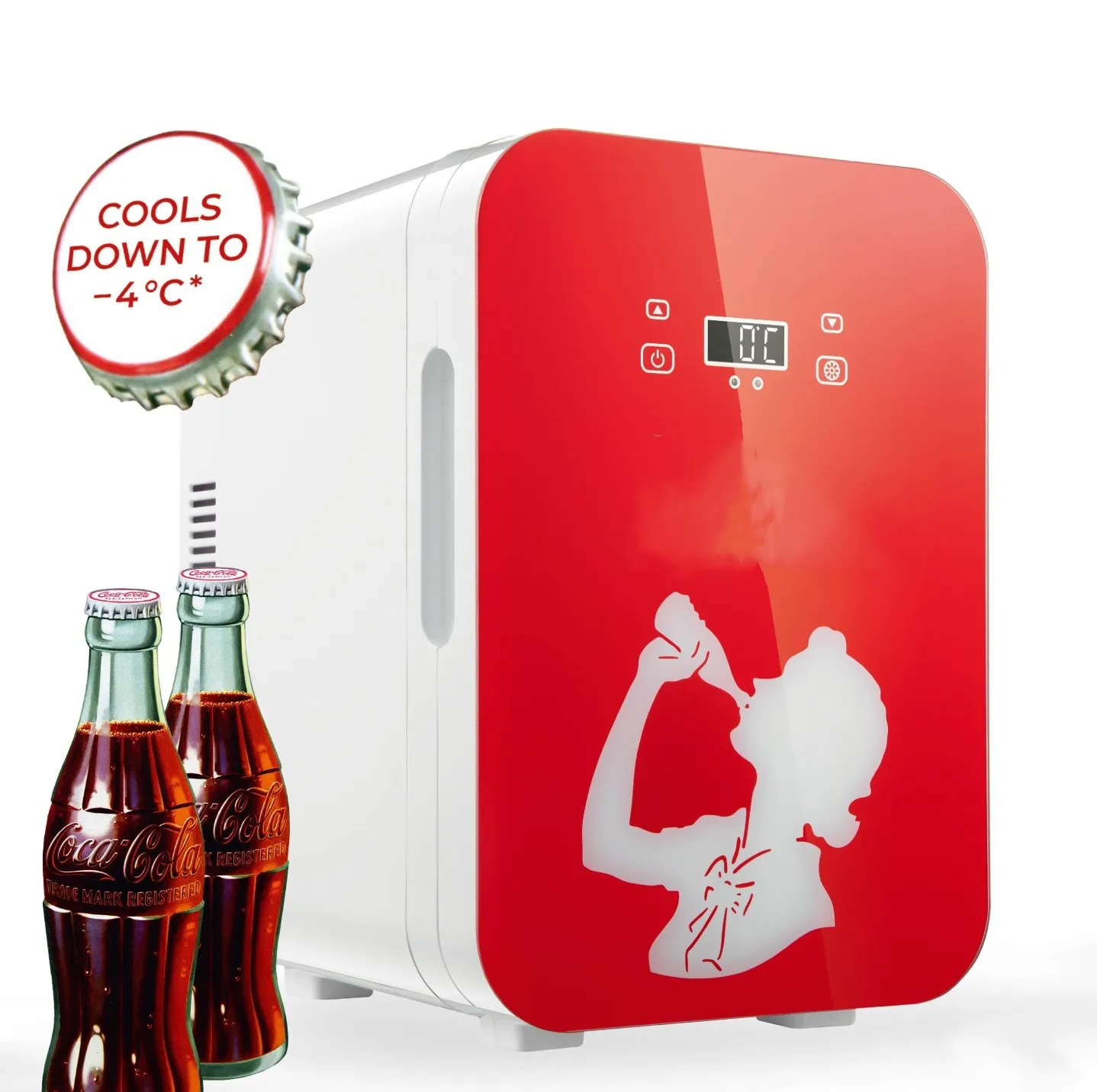 Горячая Распродажа 12 В 10 л дорожный переносной мини-холодильник для