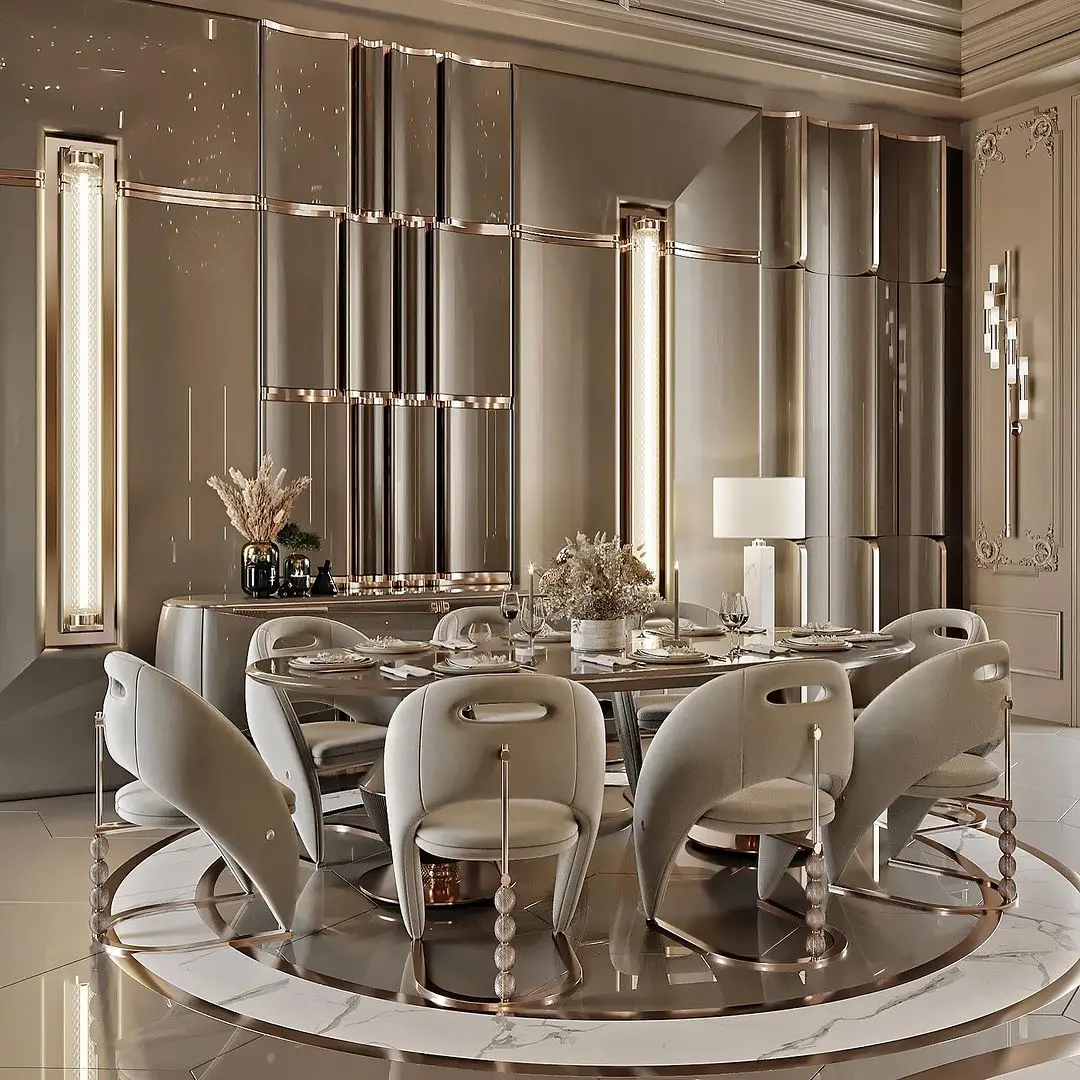 Luxury Dining Room Furniture - Custom Designs & Brass