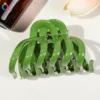 9,5 cm valla de silicona suave-verde hierba-119