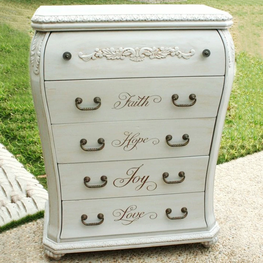 Waterproof Custom Service Water Slide/Transfer Printing Stickers for Furniture Transfer Decals