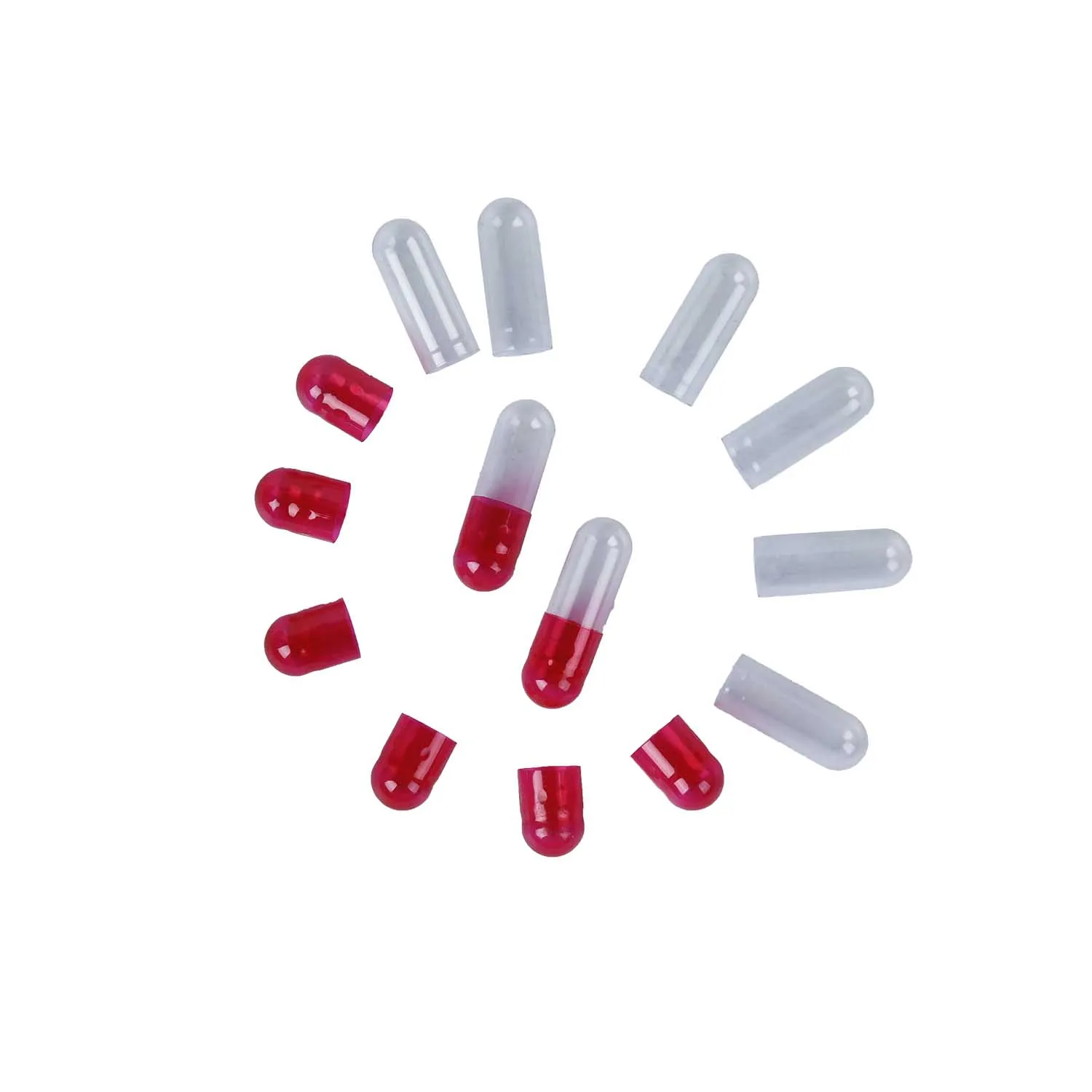 Hpmc № 00 полые капсулы по индивидуальному заказу в различных цветах и спецификациях лучший профессиональный производитель