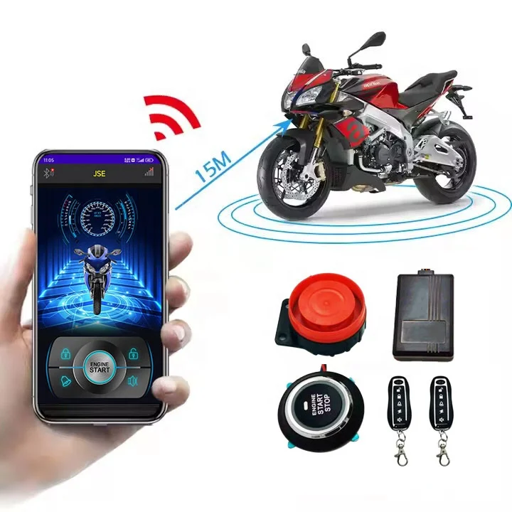 Motorbike Smart App Remote Control Engine Start System