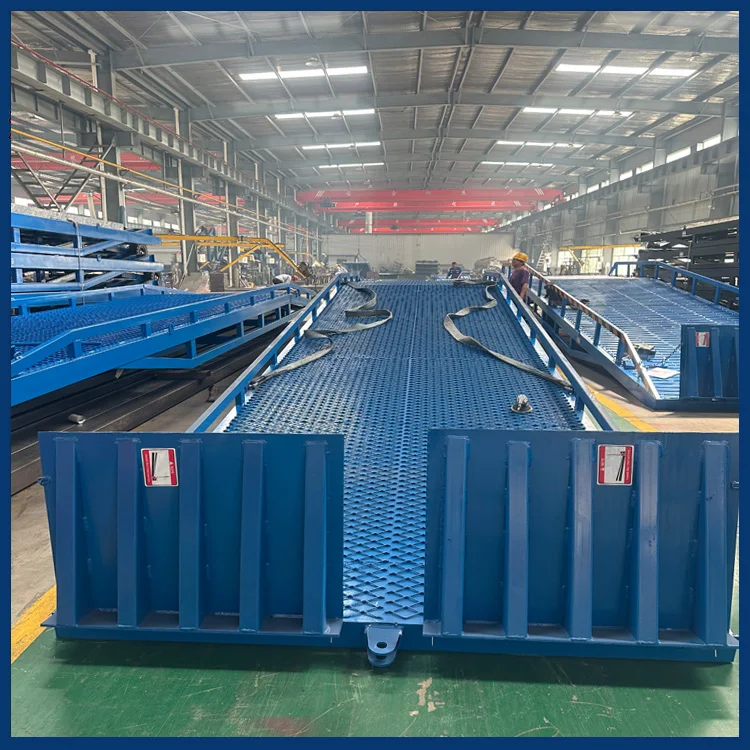 Специальный подъемник для погрузчика мобильный посадочный мост электрический погрузчик контейнерная рампа платформа гидравлическая Выравнивающая машина