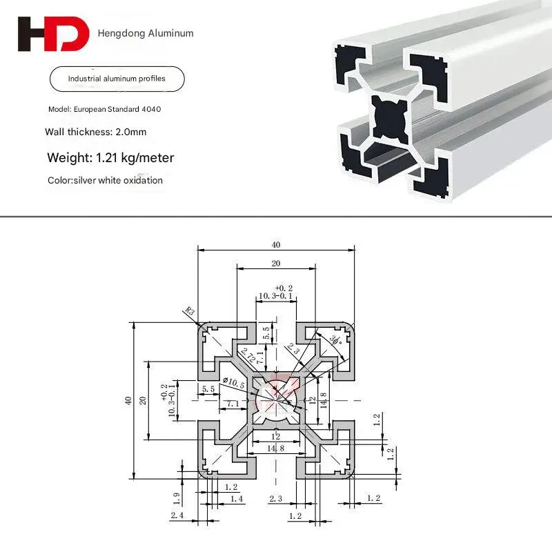 product 41 models the most comprehensive eu standard 4040 aluminum extrusion profiles online-20