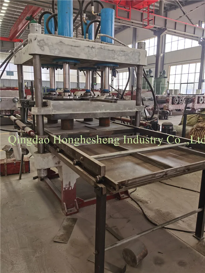 Down Stroke Type rubber interlock brick making machine/rubber tiles production equipment