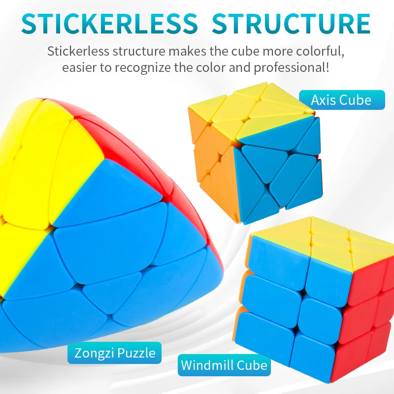 MoYu MeiLong Windmill  Cube Speed Cube Plastic Puzzle Cube