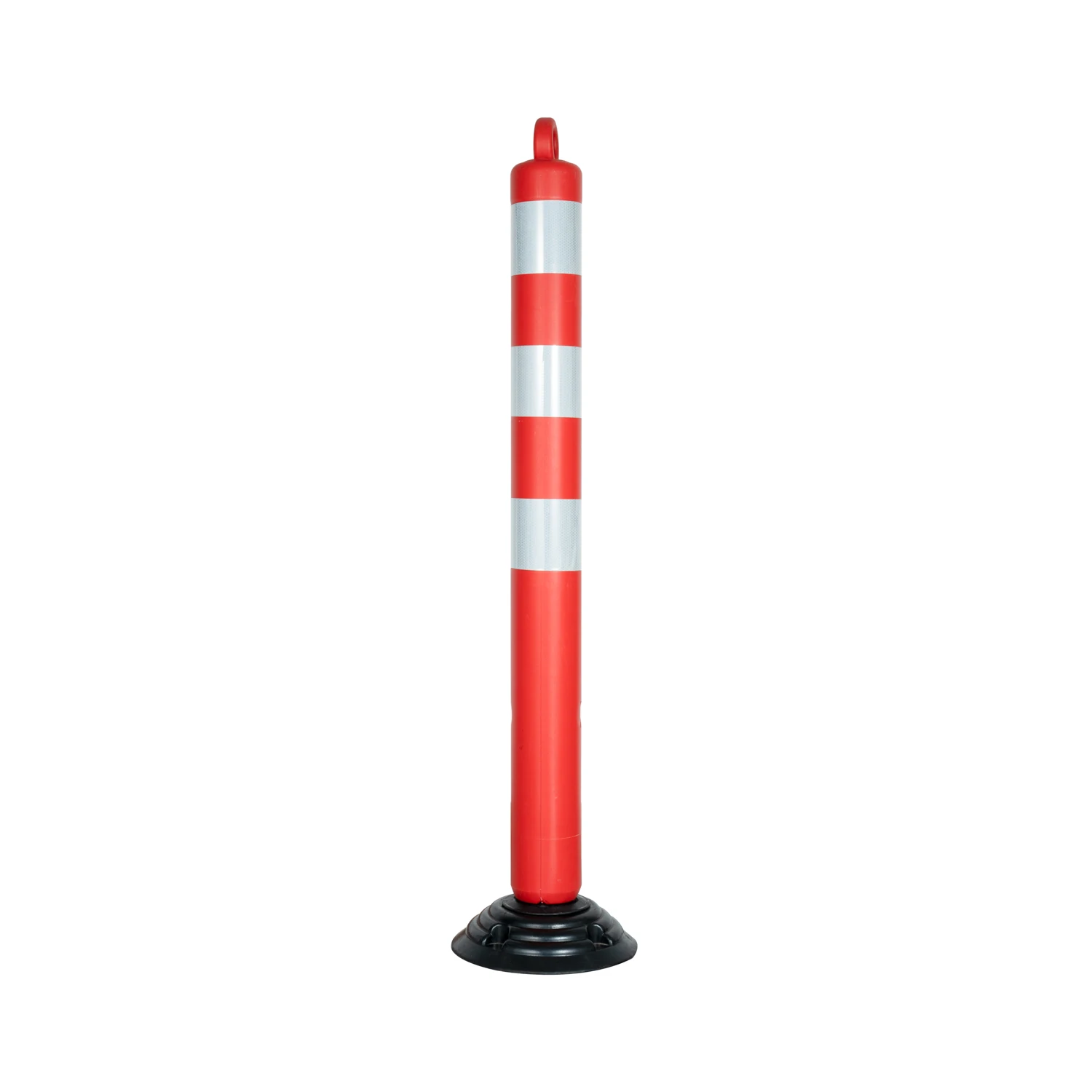 Height 50/80/120cm PE Traffic Warning Post Plastic Delineator Bollards