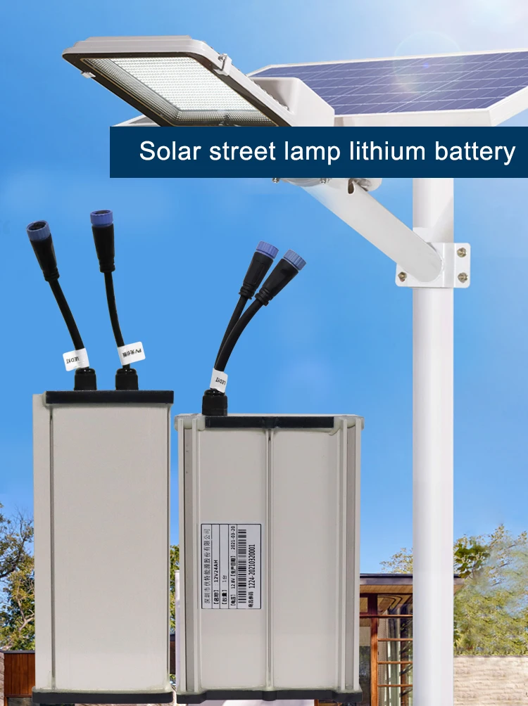 Ip67 Solar Street Light Battery Pack 12.8v60ah Solar Led Street Light