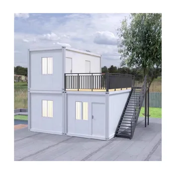 2 Bedroom Luxury Modular Homes Prefab Waterproof 20ft 40ft Expandable Container House
