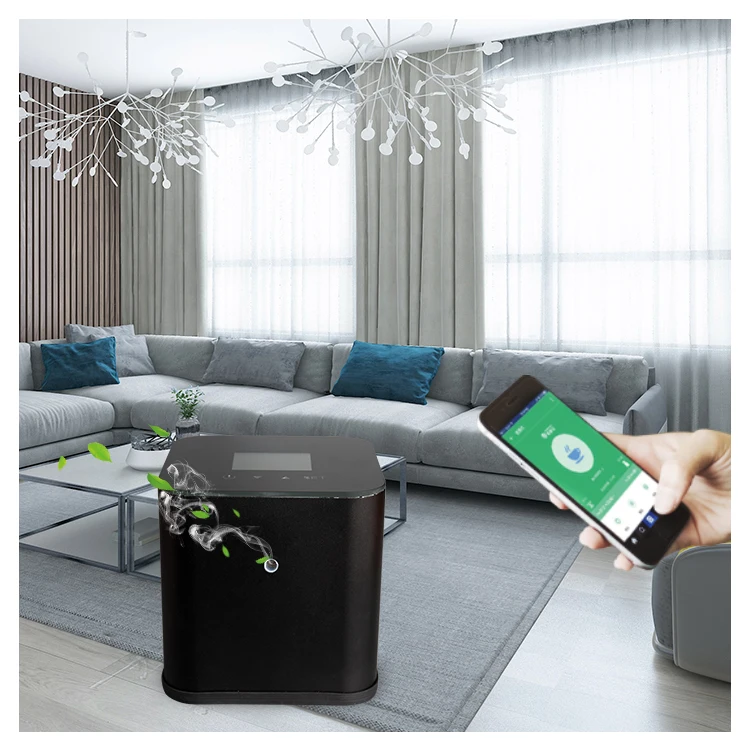 2022 New Home WIFI App Remote Control Scent Oil Diffuser Electric Cool Mist Air Luxury Waterless Aroma Diffuser for Office Home