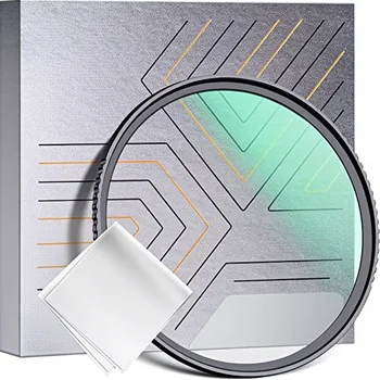 K-Series 62 mm MCUV Pro Aluminum Frame UV Protection Filter with Multi Coating Slim Design