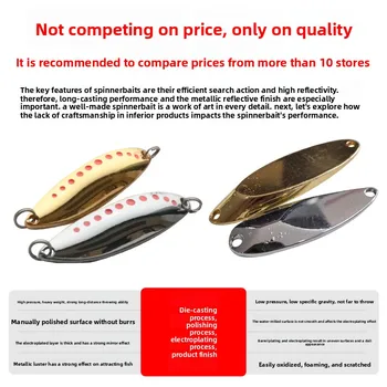 Custom Pingzhen Luya Sequin Micro-object Set Stream Iron Plate Luya Bait Metal Die Pingzhen Makou Sequin Artificial Hard Perch – Metal Jig – view 5