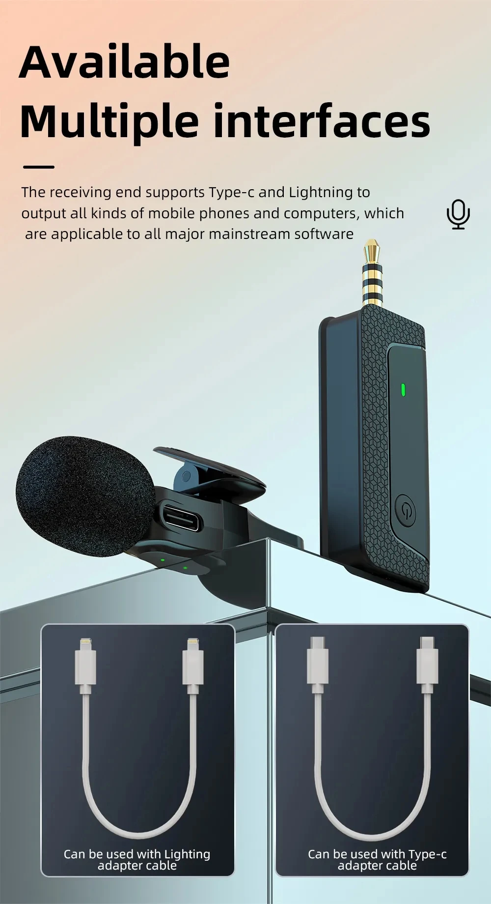 New K35 Pro Noise Cancellation High Quality 3.5mm Jack Lavaliere