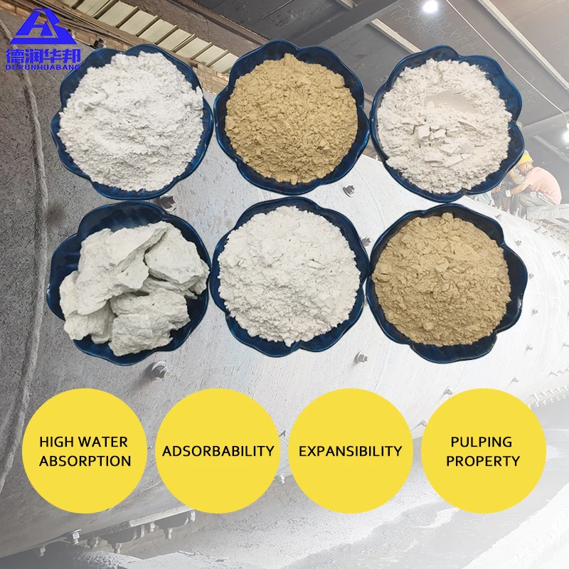 Calcium Bentonite Activated Clay Particles Discolouring Ball for Industrial Drilling Cosmetic Applications