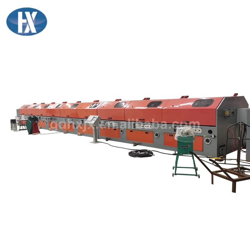CNC Automatic Wire Drawing Machine High Speed High Carbon Straight Line Wire Drawing Machine