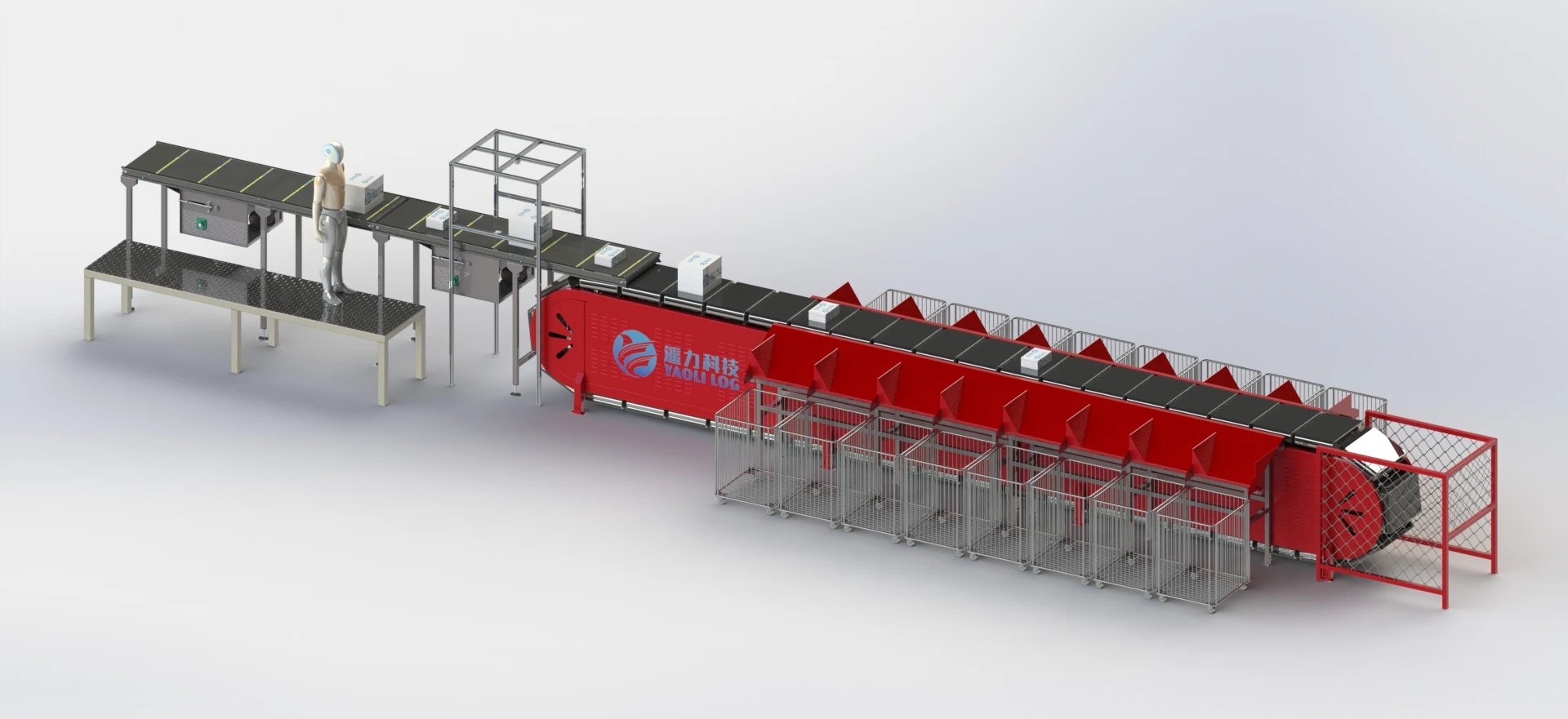 cross belt sorter