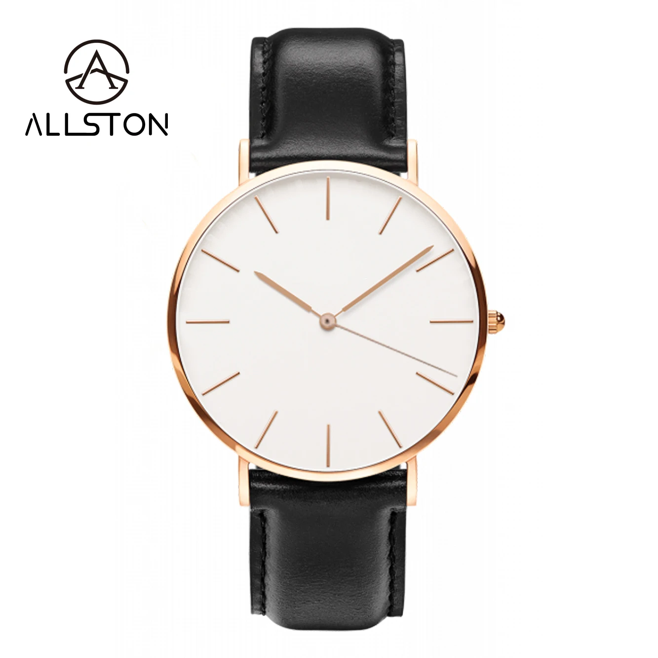 Water Resistant Leather Strap Excel Japan Quartz Watch Price