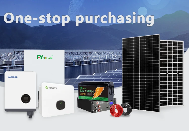 Complete Solar System for Home 6kw 5kw 15kw 8kw 12kw 10kw Hybrid Solar ...