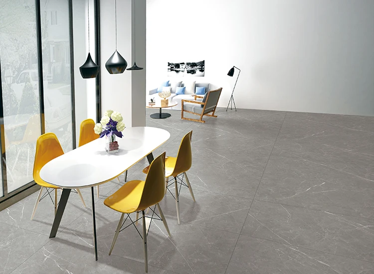 Grey 20 Pietra Grey Updated Marble Rustic Bathroom Tile Foshan Matte Ceramics floor and wall 60x60 Gray Porcelain Polished Tiles