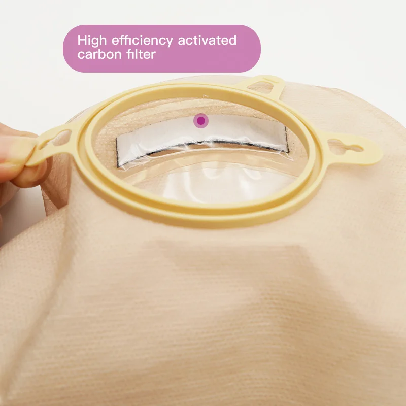 Bluenjoy Disposable Drainable Two Piece Open System Ostomy Bag