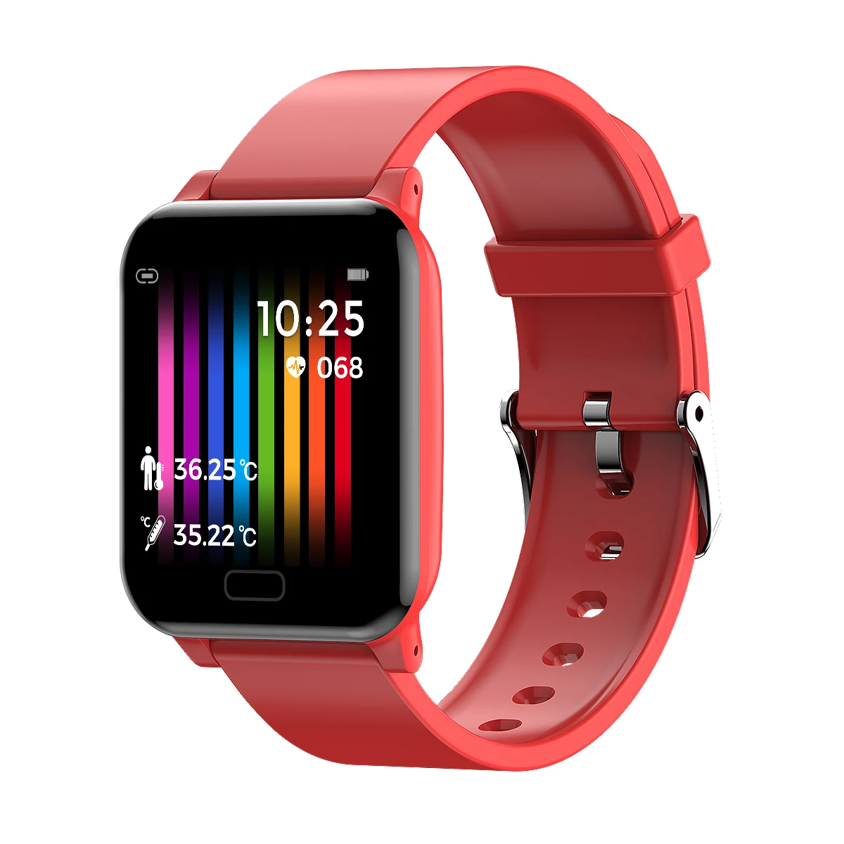 temperature wrist watch