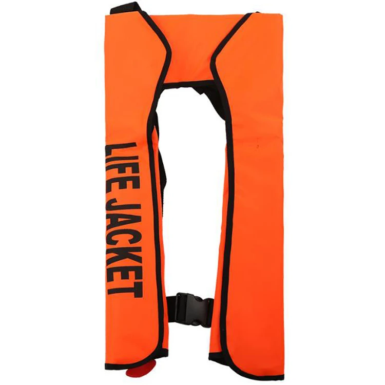 Профессиональный автоматический ручной надувной спасательный жилет светоотражающий для взрослых 150N SOLAS стандартные спасательные жилеты на заказ