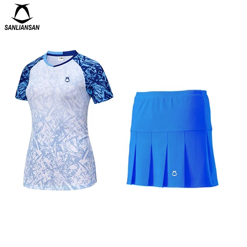 Design Your Own Badminton Uniform Latest Fashion Sportswear Badminton Uniforms Wholesale Badminton Shirt