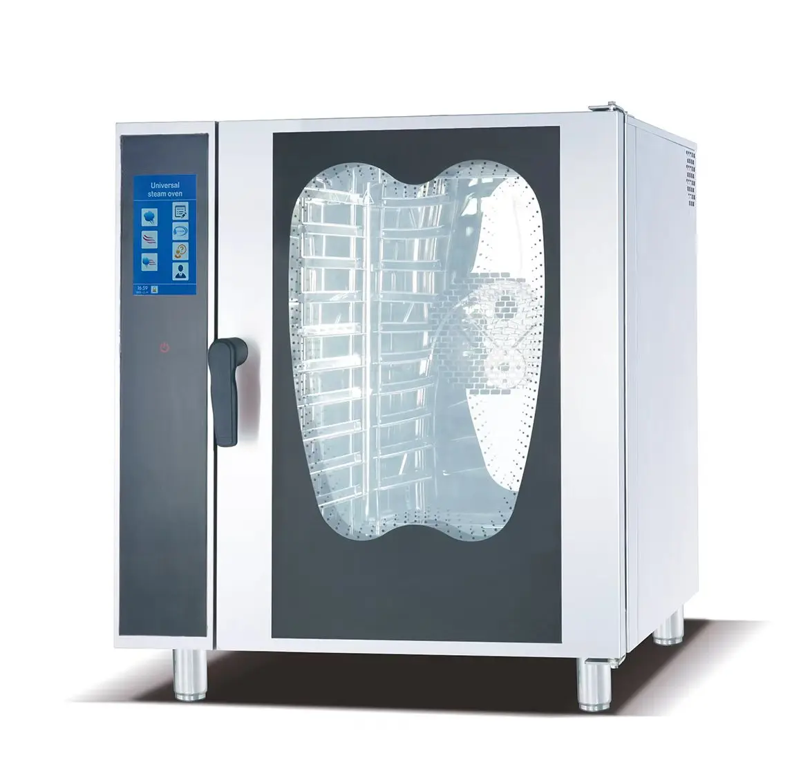 Commercial Combi Oven - Smart Touch Screen Multifunctional Steam & Bake All-in-One Machine for Hotels and Restaurants