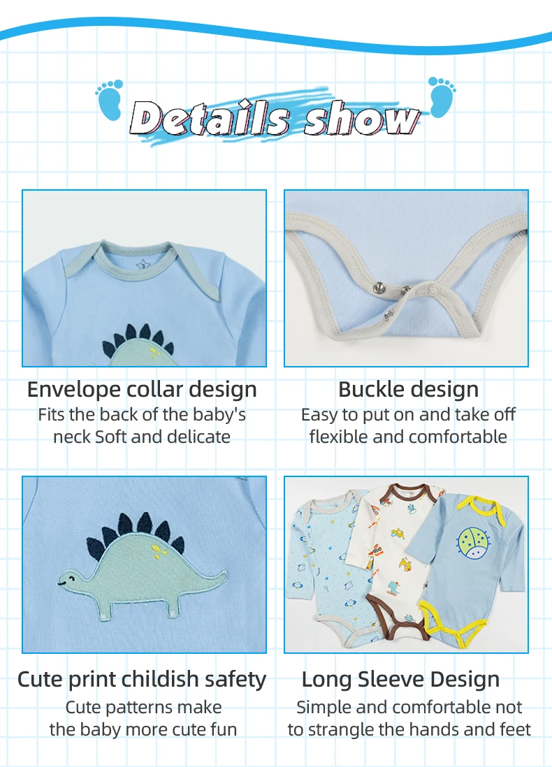 long sleeve baby romper