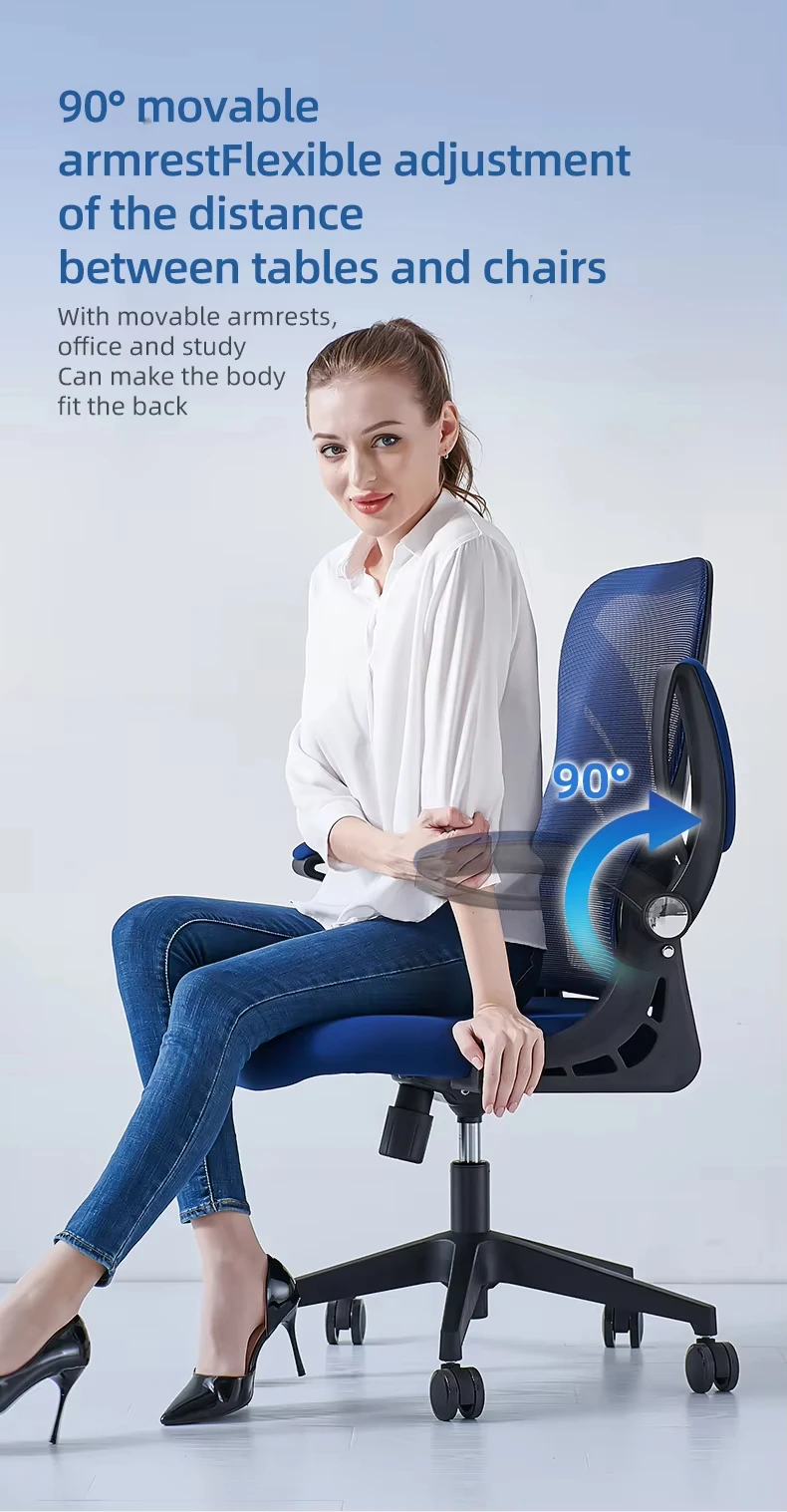 Factory Directly Lowest Price Low Back Height Adjustable Swivel Ergonomics Computer Chairs Office Chair Reclinable