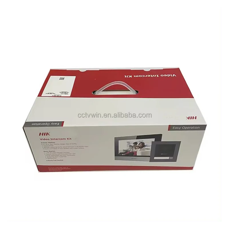 Hik OEM Vision Door Intercom System Video Door Phone  DS-KIS602 IP Video Intercom