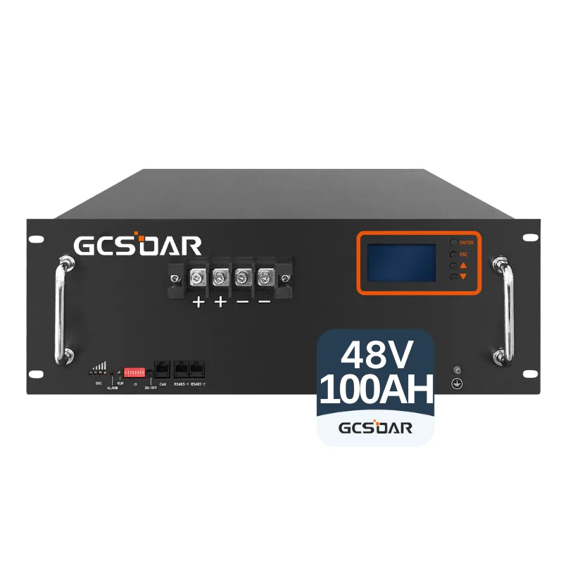 GCSOAR Low Voltage Series Lithium Battery Module GBP-L1 Rack Type Lithium Iron Phosphate Battery 48V 100AH