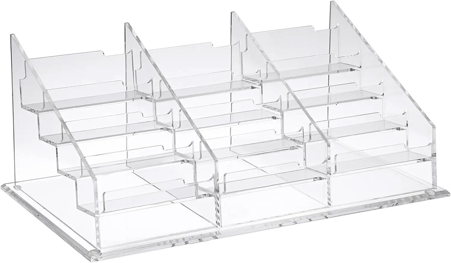 Buy HEZONG Business Card Holder Display For Desk Ultiple, Clear - View #4