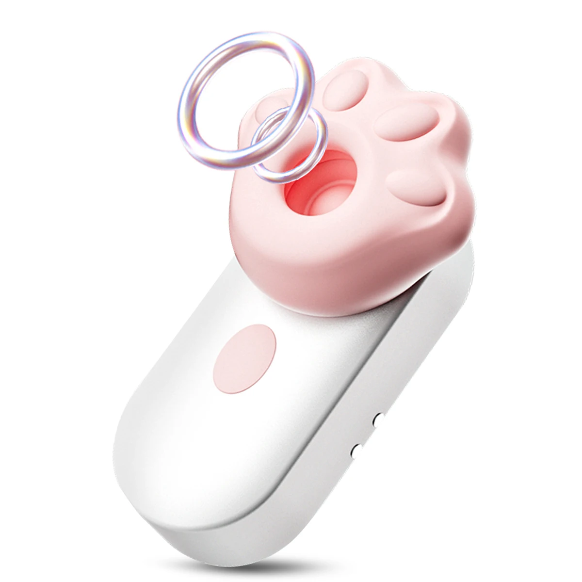 pink kitty vibrator Pussy Power 8-Function Rechargeable Waterproof Bullet Vibrator 5.3 Inch -  Sexology main image 1
